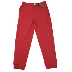 Polo Ralph Lauren Boys Sweatpants Size Large(14/16) NWT Red